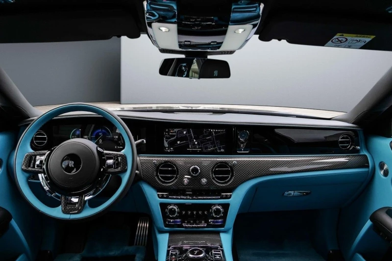 Rolls-Royce Ghost BLACK BADGE/FACELIFT/BESPOKE/SHOOTING STAR/TV/, снимка 14 - Автомобили и джипове - 52804544
