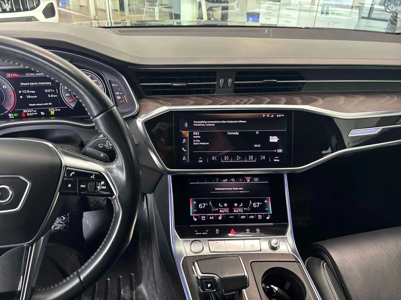 Audi A6 Technik S-LINE/MASSAGE/360/PANO/ОБДУХВАНЕ - изображение 9