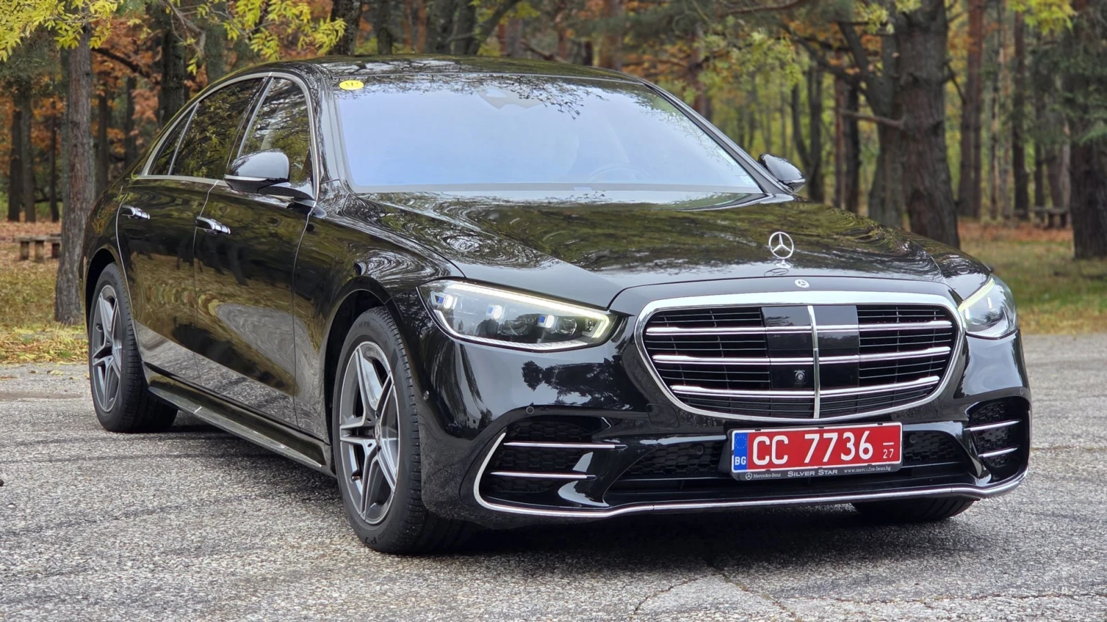 Mercedes-Benz S 400 D LONG 4Matic AMG PPF FIRST CLASS DIGITAL Light, снимка 4 - Автомобили и джипове - 56650552