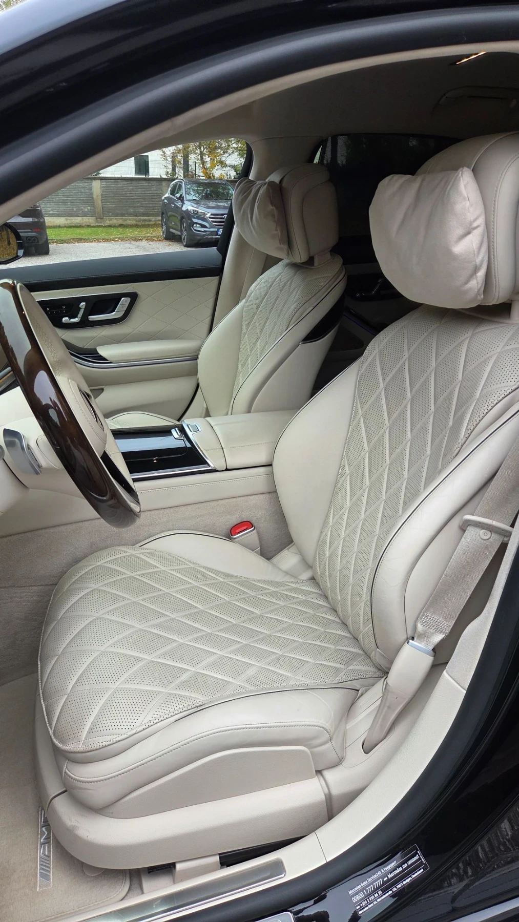 Mercedes-Benz S 400 D LONG 4Matic AMG PPF FIRST CLASS DIGITAL Light, снимка 11 - Автомобили и джипове - 56650552