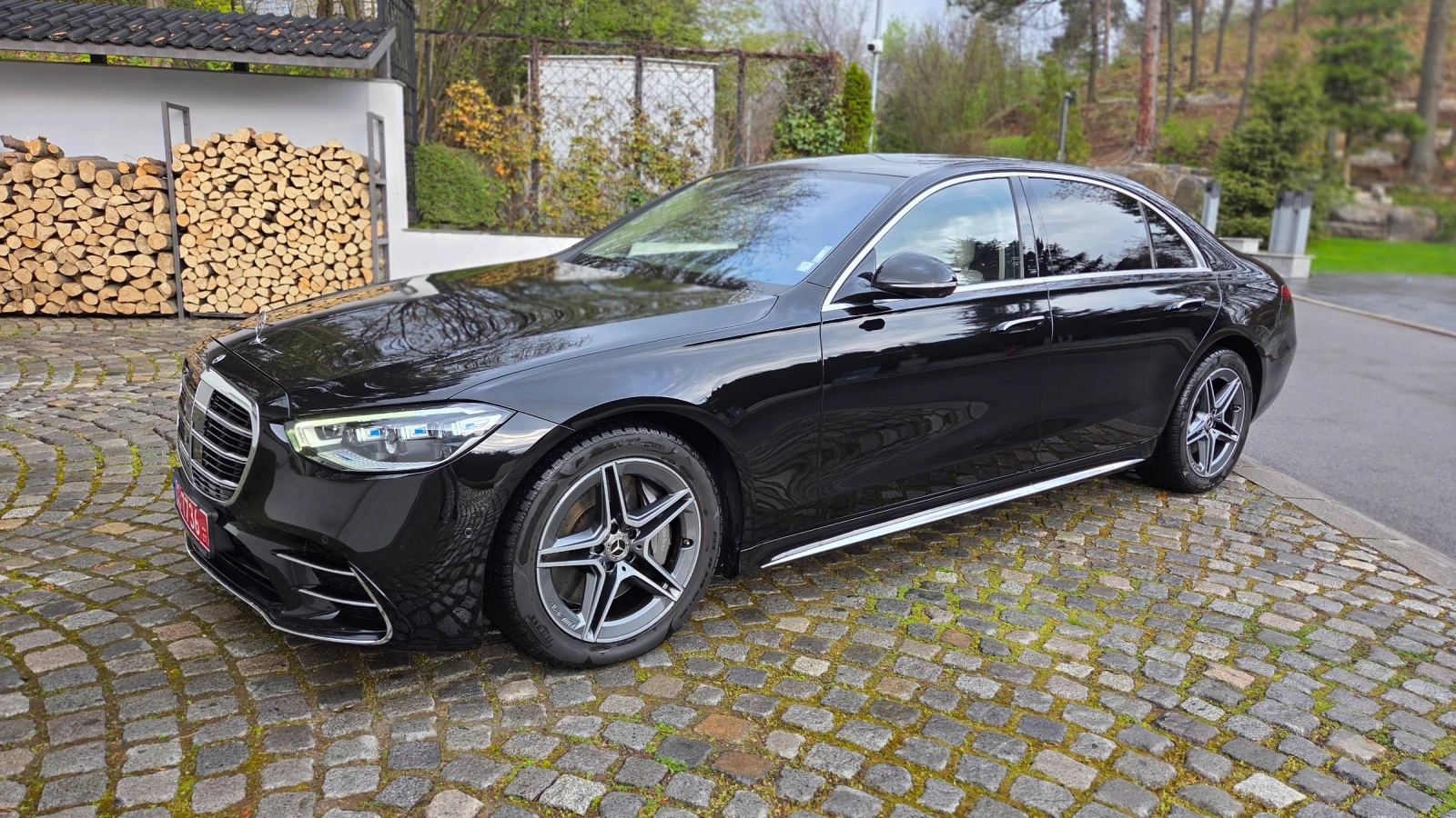 Mercedes-Benz S 400 D LONG 4Matic AMG PPF FIRST CLASS DIGITAL Light, снимка 2 - Автомобили и джипове - 54358108