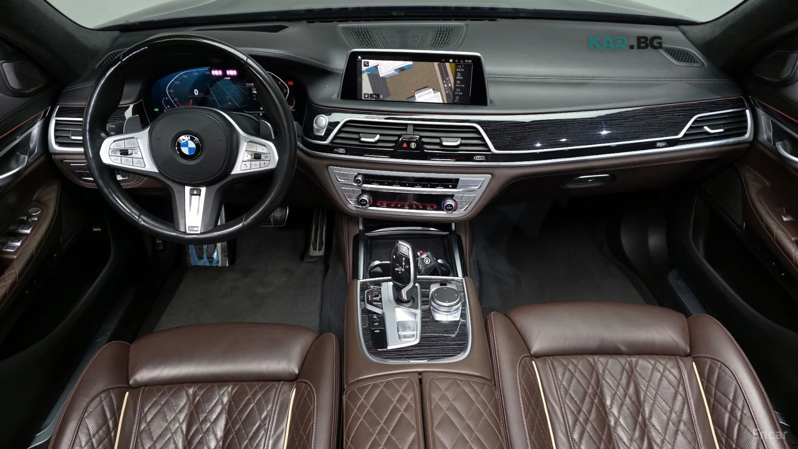 BMW 740 * M* SPORT* ОБДУХВАНЕ* НАВИГАЦИЯ* ПОДГРЕВ* 360* ПА, снимка 6 - Автомобили и джипове - 54906185