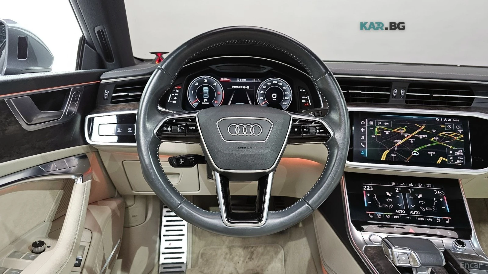 Audi A7 50 TDI QUATTRO* PREMIUM* ОБДУХВ* 360* ХЕДЪП* ПАНО*, снимка 12 - Автомобили и джипове - 55248763