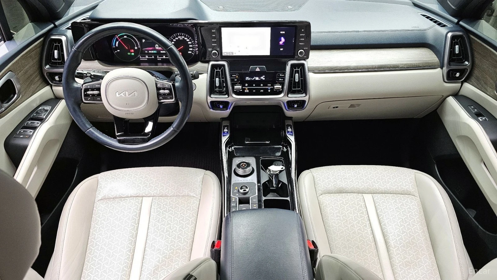 Kia Sorento PRESTIGE* HYBRID* 4x4* LANE* ОБДУХ, снимка 5 - Автомобили и джипове - 55441966