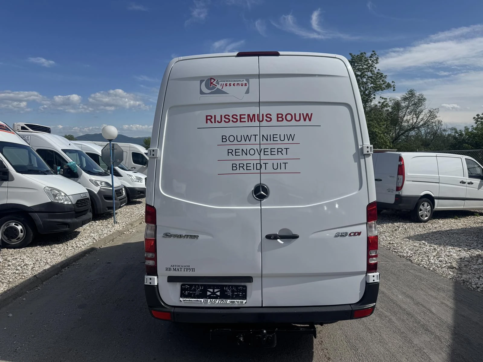Mercedes-Benz Sprinter 2бр СТРАНИЧНИ ВРАТИ, КЛИМА 231000км!!!, снимка 6 - Бусове и автобуси - 54552663