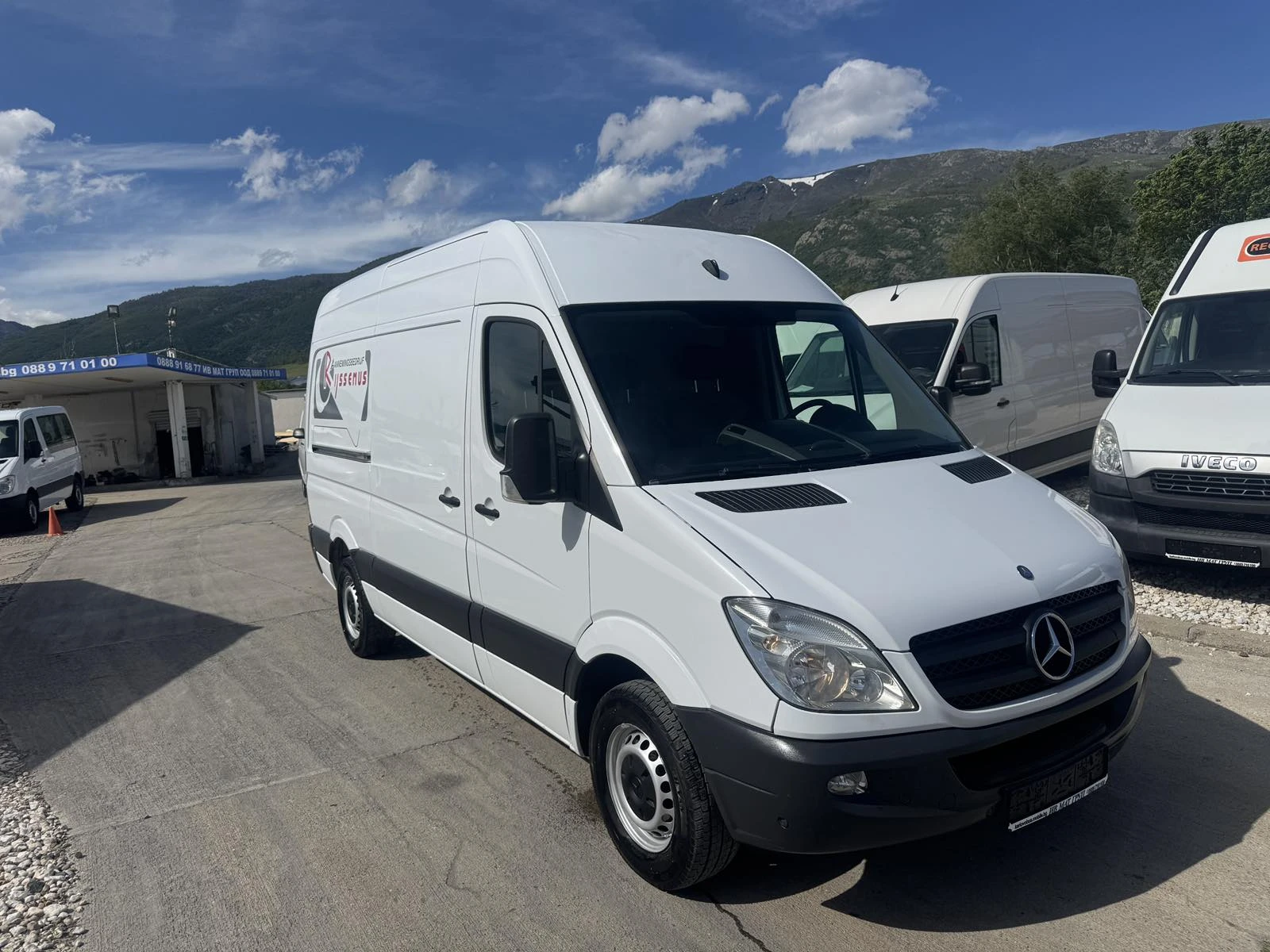 Mercedes-Benz Sprinter 2бр СТРАНИЧНИ ВРАТИ, КЛИМА 231000км!!!, снимка 3 - Бусове и автобуси - 54552663