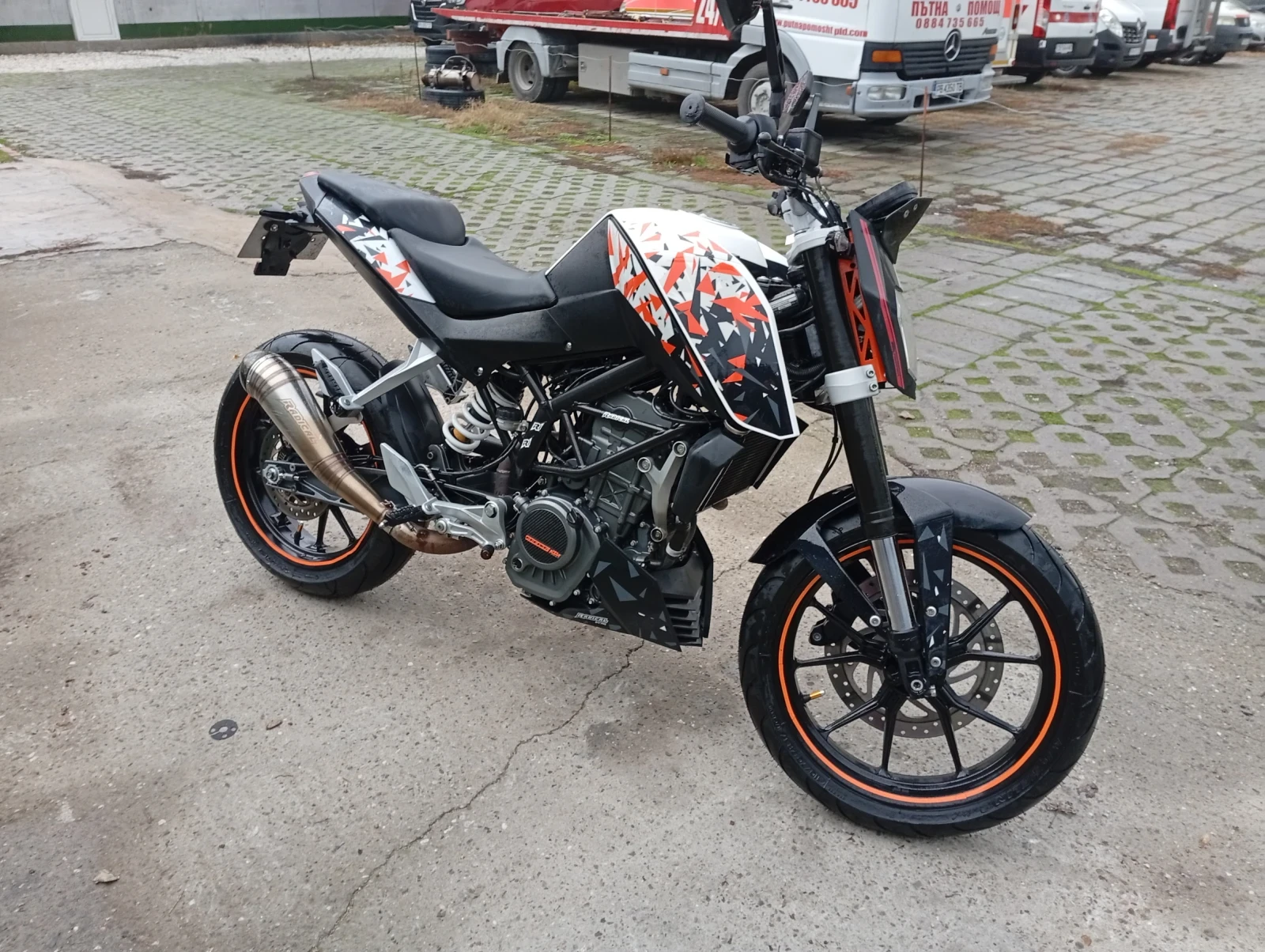 Ktm Duke Турър 