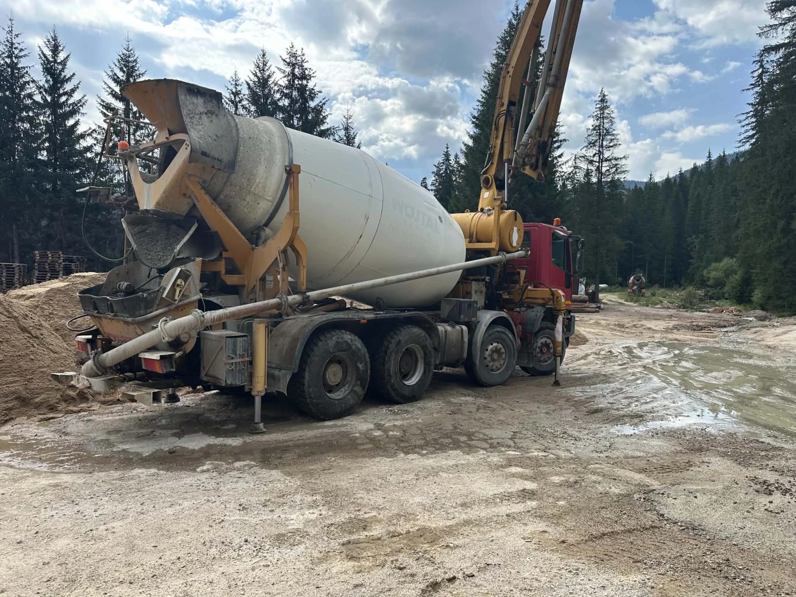 Бетон помпа Iveco Tracker, снимка 5 - Индустриална техника - 55824486