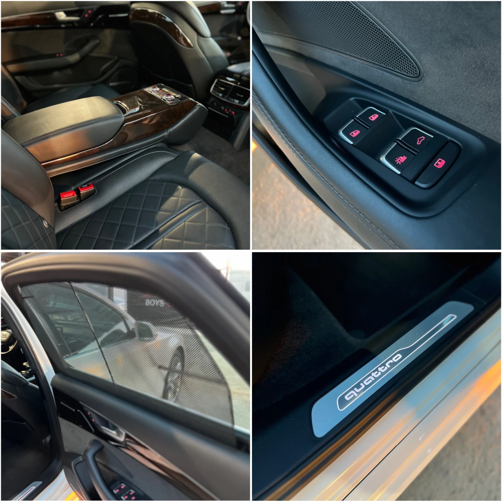 Audi A8 Quattro* Вакум* HeadUP* Масаж* Панорама* Обдухвоне - изображение 10