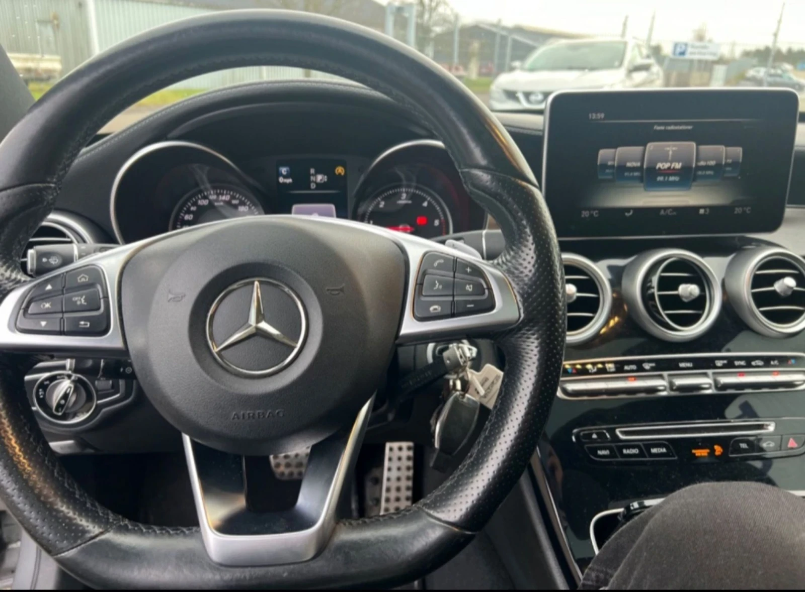Mercedes-Benz C 220 �-������� AMG-LINE  | Mobile.bg � ����������� 9