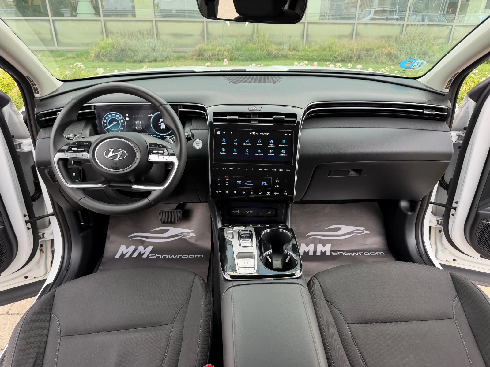 Hyundai Tucson PREMIUM-4X4-KEYLESS-GO-КАМЕРА-DISTRONIC-BLIND-SPOT, снимка 6 - Автомобили и джипове - 55979465