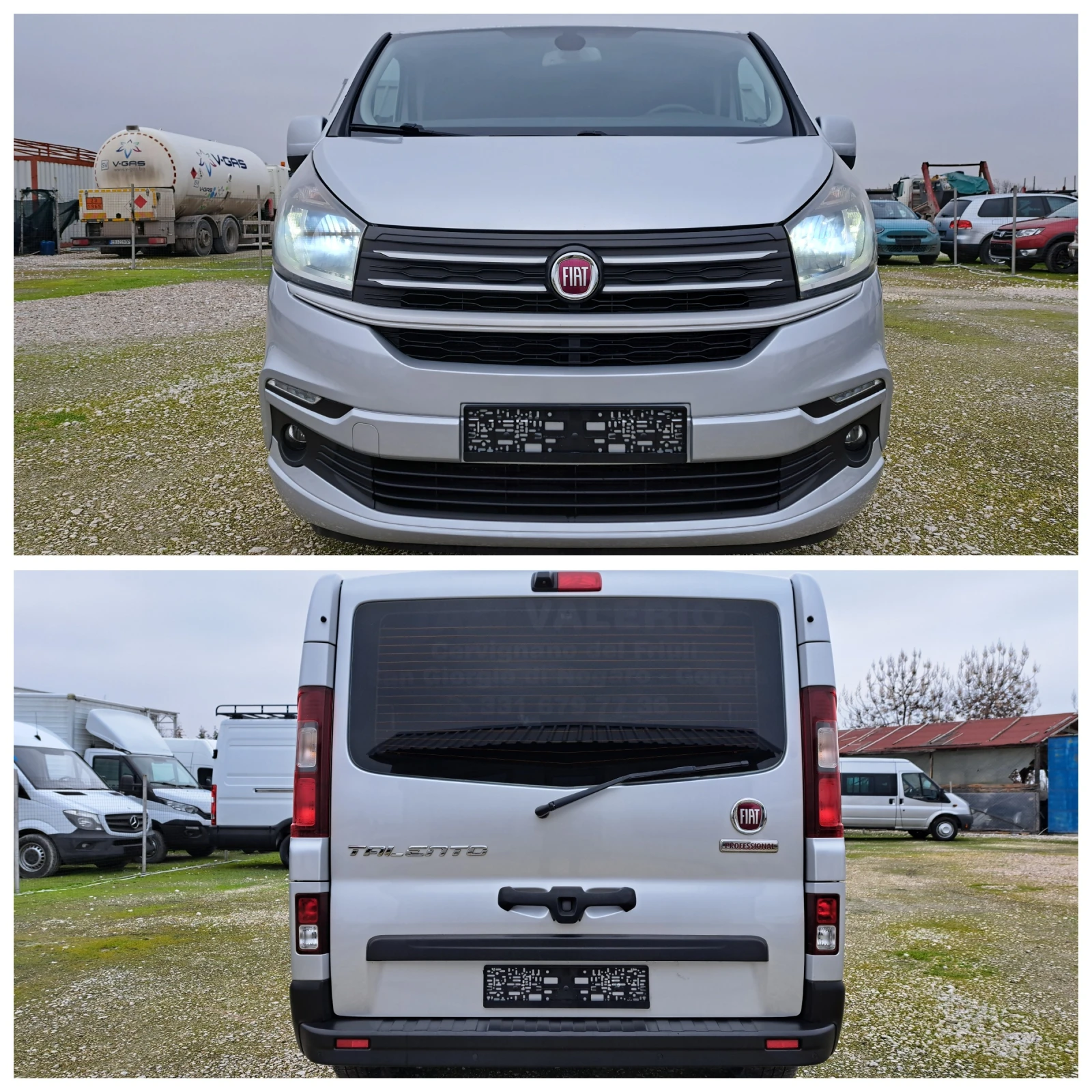 Fiat Talento 1.6ECOJET-145PS/НАВИГАЦИЯ/КАМЕРА/АВТОПИЛОТ/ЛЕД/EU6, снимка 5 - Бусове и автобуси - 54059875