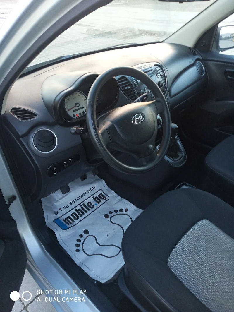 Hyundai I10 1.2I ГАЗ КЛИМА, снимка 13 - Автомобили и джипове - 44289427