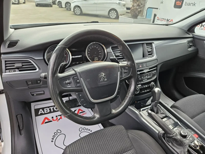 Peugeot 508 2.0HDI-163кс= ПЪЛЕН АВТОМАТ= ПАНОРАМА= НАВИ, снимка 8 - Автомобили и джипове - 48212928