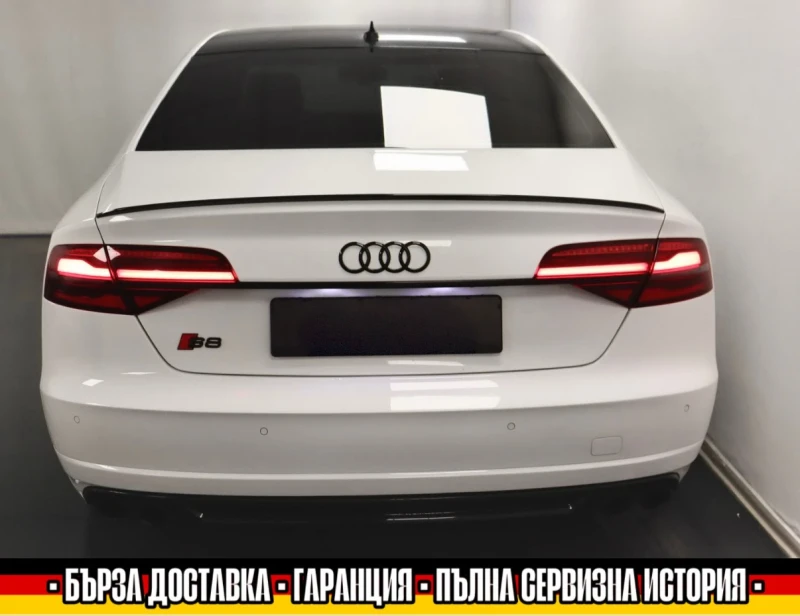 Audi S8 605к.с./QUATTRO/MATRIX/BOSE/CERAMIC/98000км, снимка 4 - Автомобили и джипове - 49316702