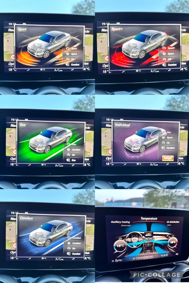 Mercedes-Benz C 220 AMG PACK / PODGREV / NAVI, снимка 14 - Автомобили и джипове - 50074477