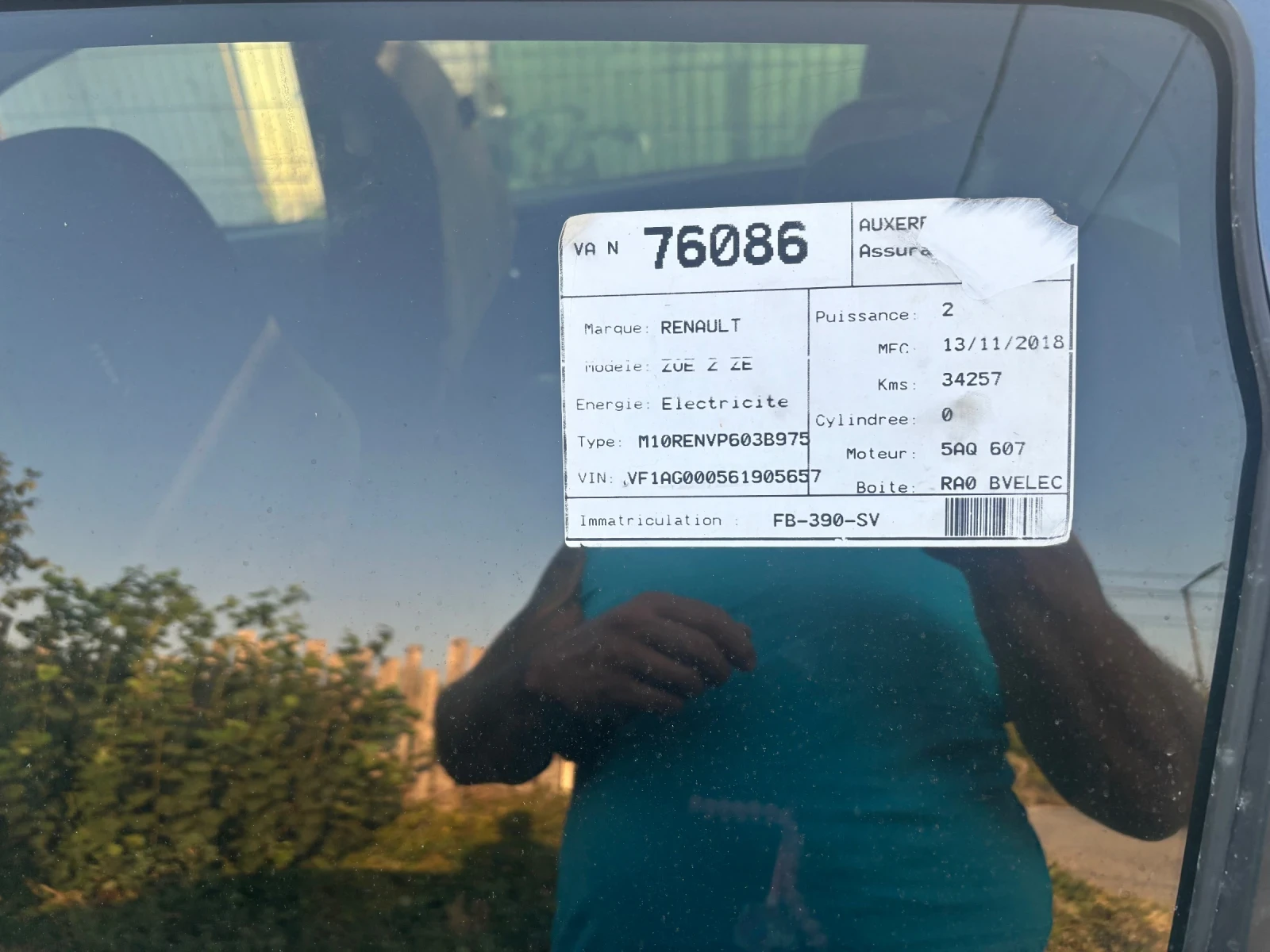 Renault Zoe, снимка 5 - Автомобили и джипове - 55995060