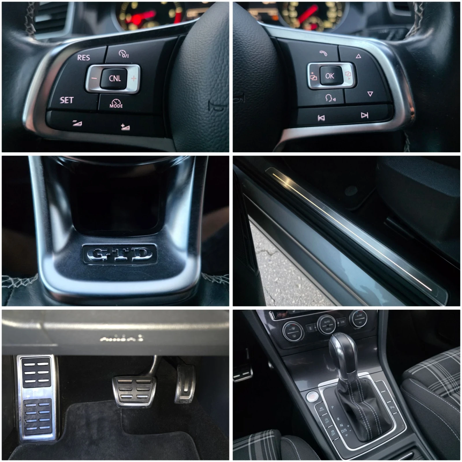 VW Golf GTD - 184к.с DSG, снимка 15 - Автомобили и джипове - 56186045