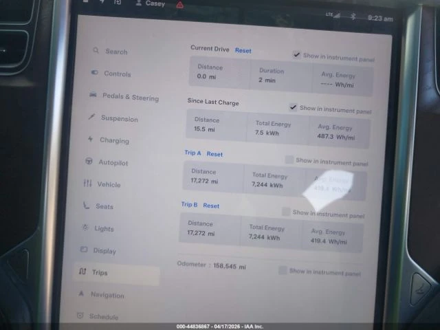 Tesla Model X P90D, снимка 14 - Автомобили и джипове - 55107164