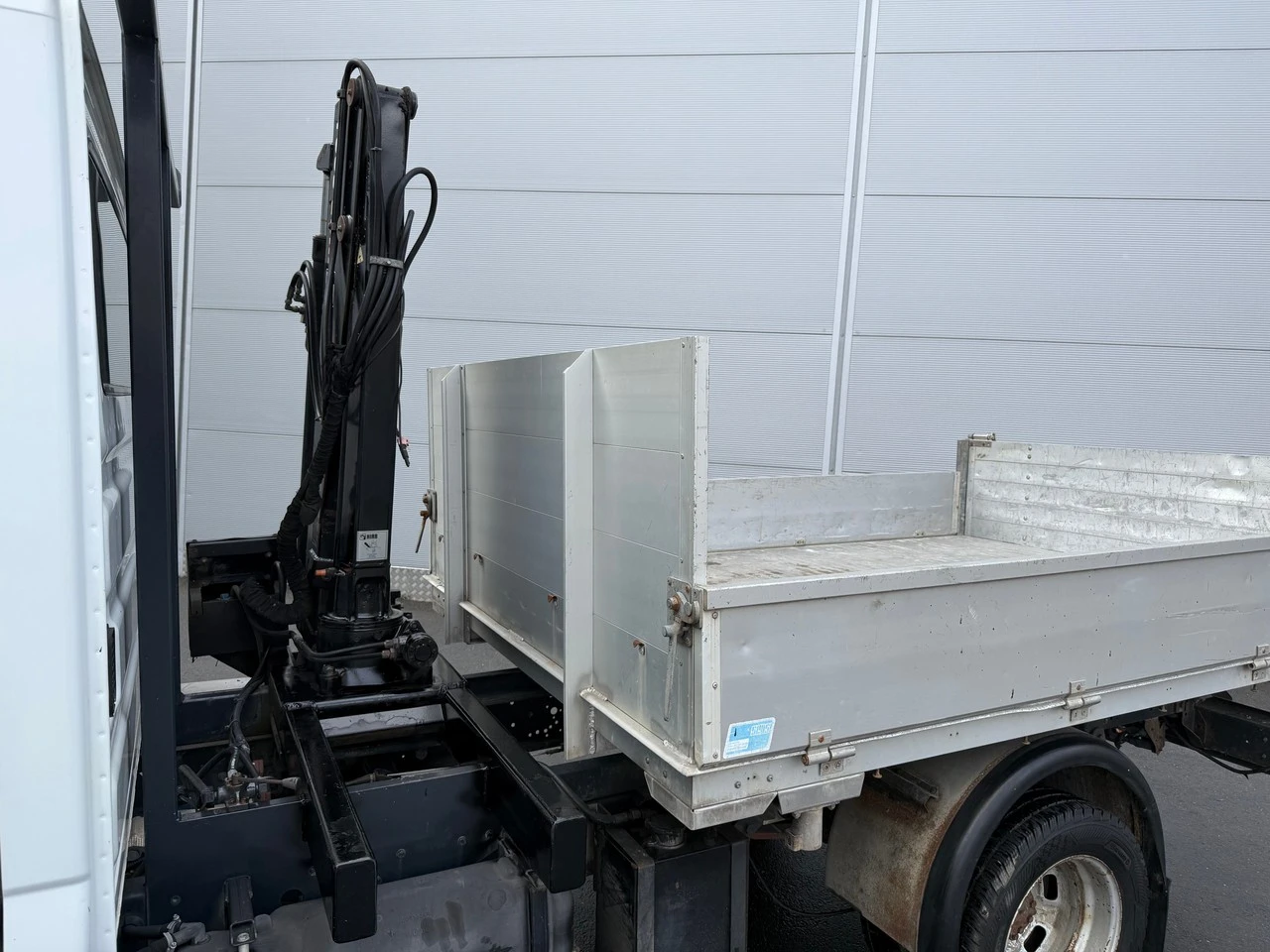 Iveco 35c17 до3, 5тСАМОСВАЛ с КРАН, HIAB-2500кг.6м ШВЕЙЦАРИЯ - изображение 6