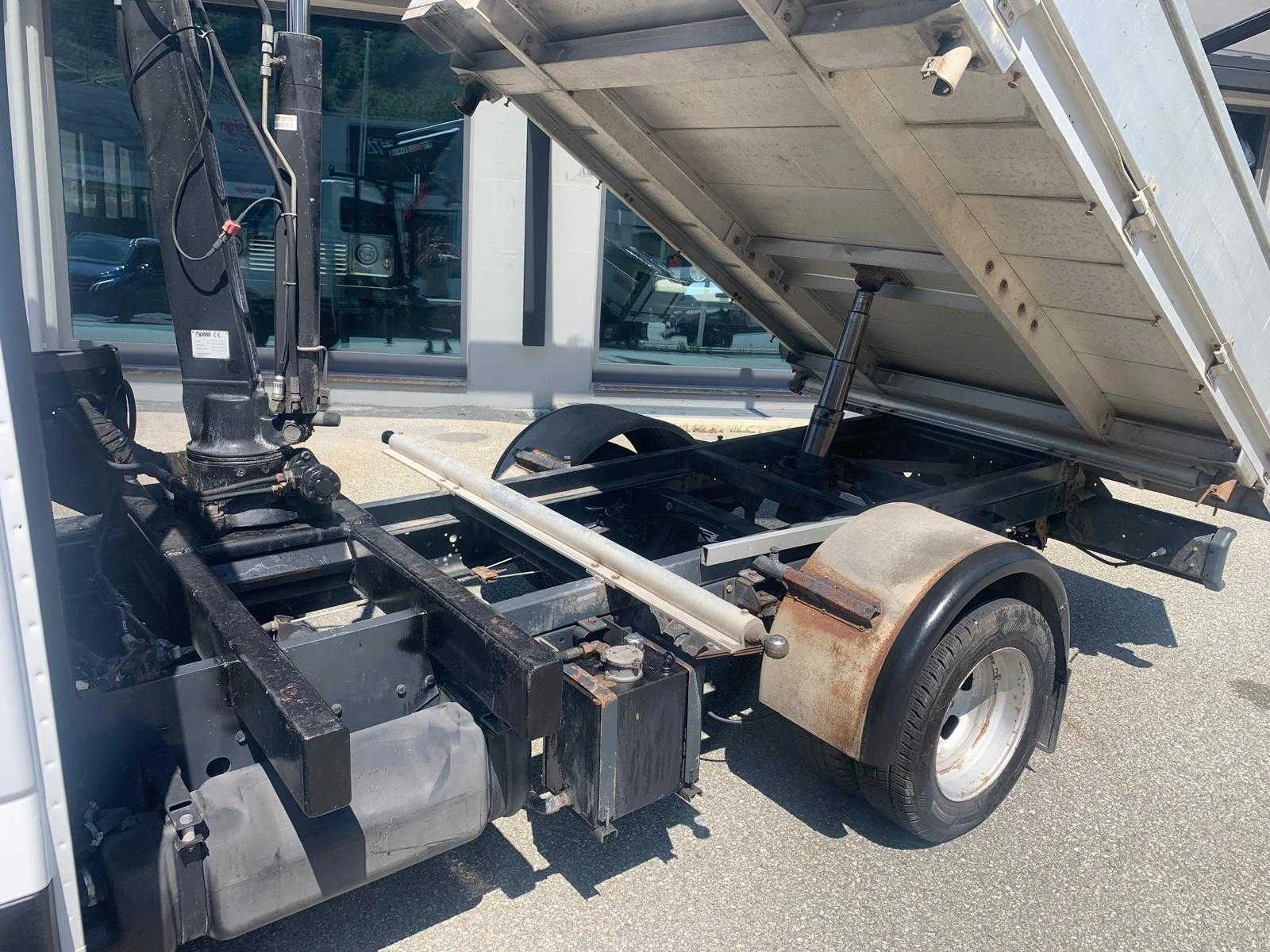 Iveco 35c17 до3, 5тСАМОСВАЛ с КРАН, HIAB-2500кг.6м ШВЕЙЦАРИЯ - изображение 3