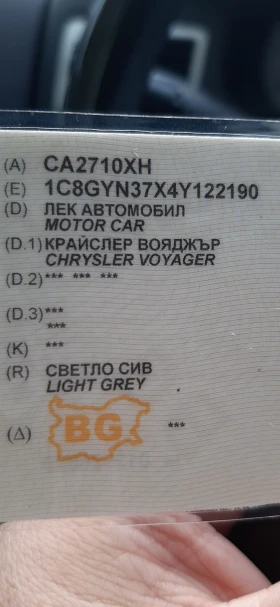 Chrysler Voyager