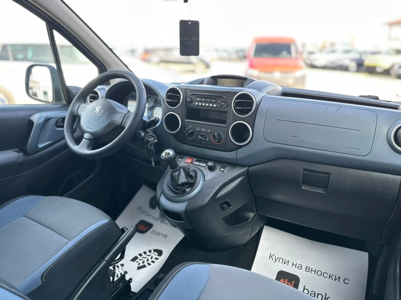 Peugeot Partner / 4+ 1 / N1 / 1.6 HDI / 92 HP / TOP /, снимка 12 - Автомобили и джипове - 52828815