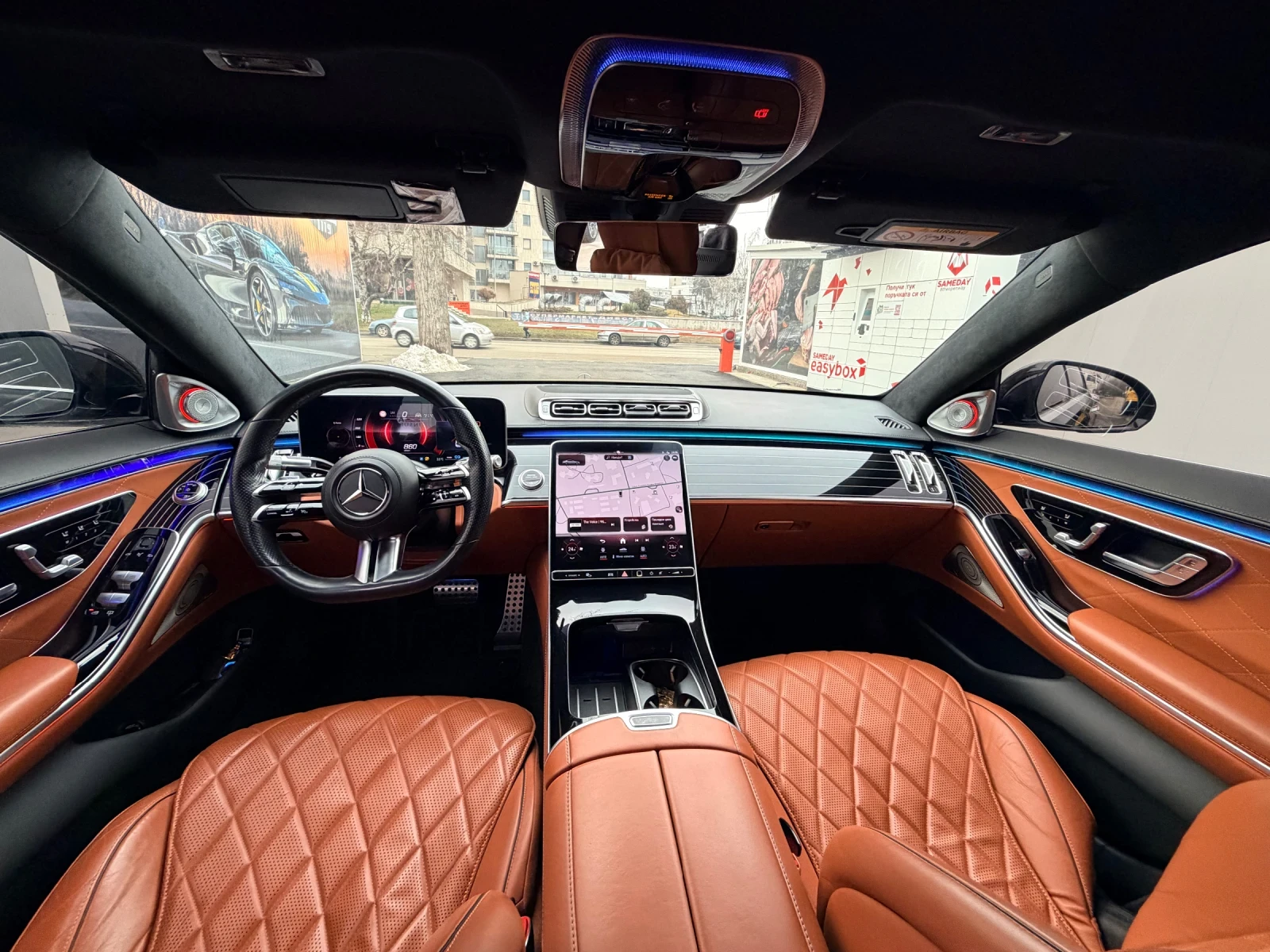 Mercedes-Benz S 500 Long Full, снимка 14 - Автомобили и джипове - 53752866