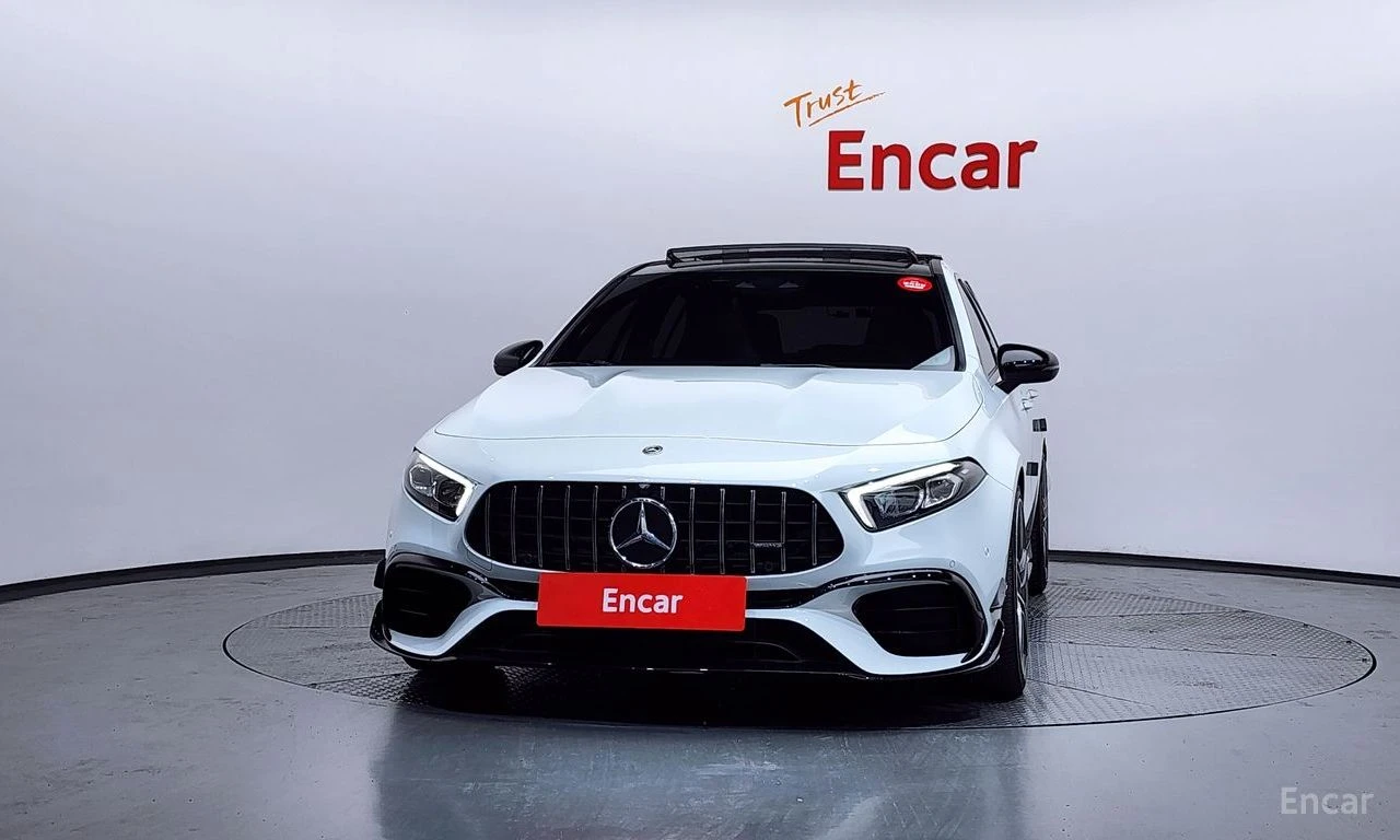 Mercedes-Benz A45 AMG 4MATIC+ * DISTRONIC* 360CAMERA* HEAD-UP* SUNROOF* , снимка 2 - Автомобили и джипове - 54444414