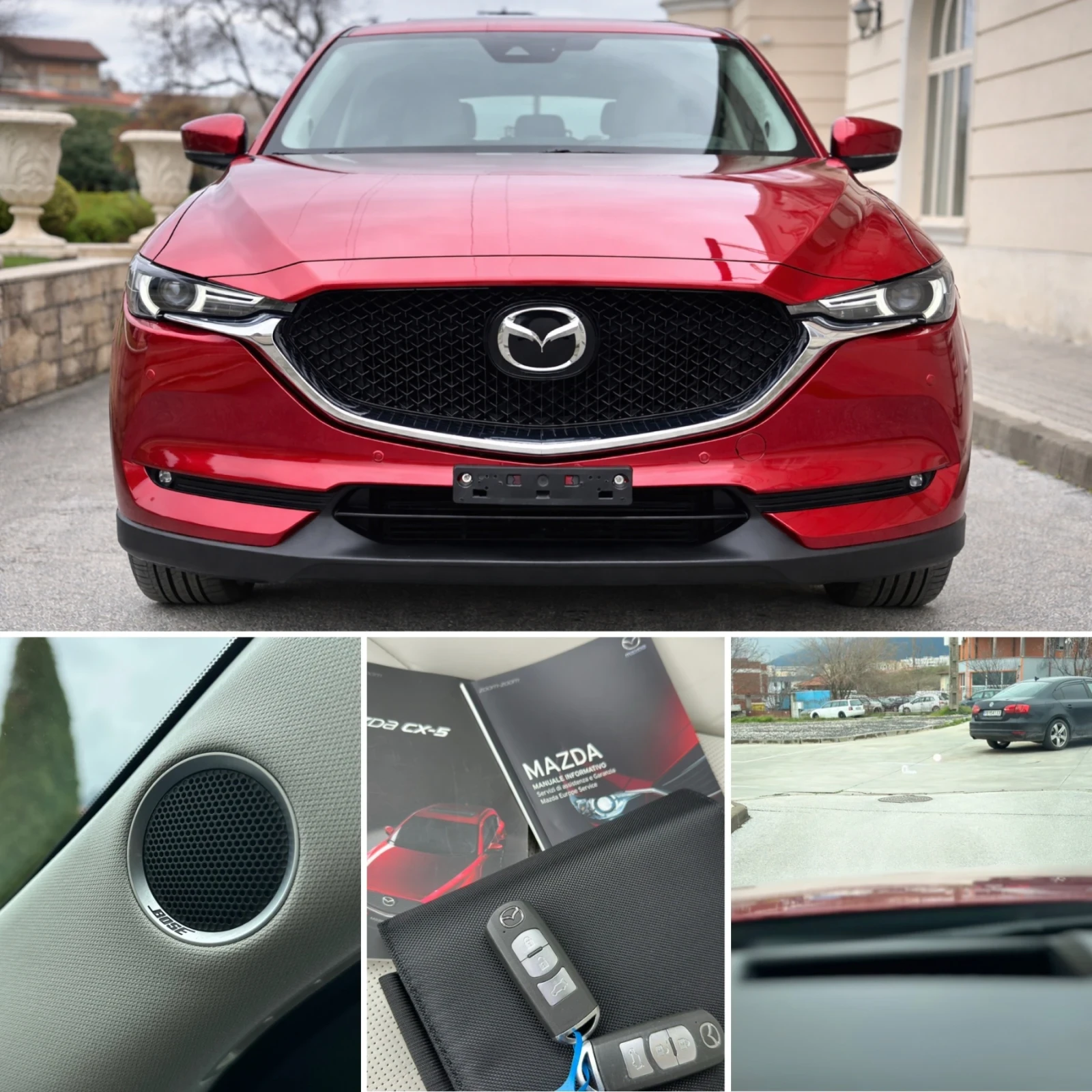 Mazda CX-5 CX-5 2.2 SKYACTIVE-D 4X4:EXCLUSIVE:BOSE:CAMERA:, снимка 12 - Автомобили и джипове - 54008775