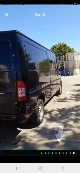 ����� �� �������� �� Mercedes-Benz Sprinter 216
