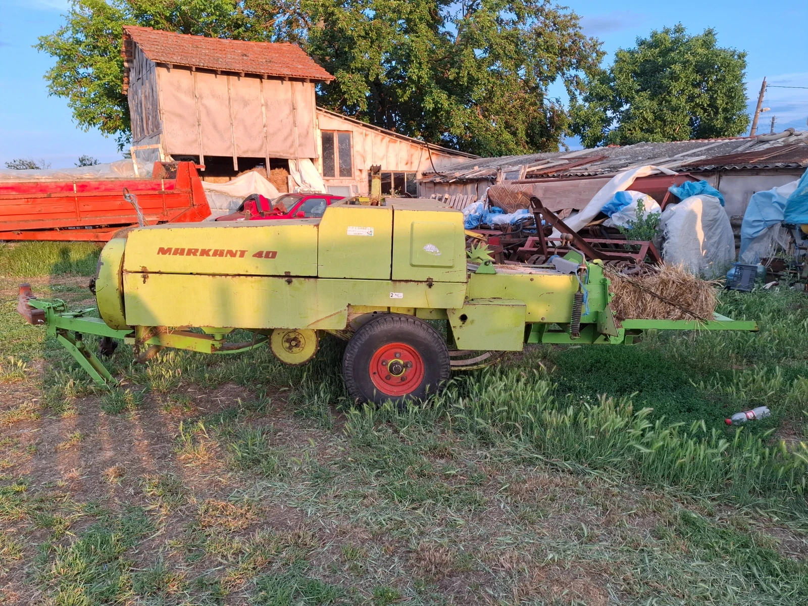 Балировачка Claas markant 40