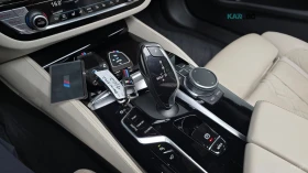 BMW 550 M550i* XDRIVE* DISTRONIC* 360* HARMAN* ОБДУХ* , снимка 12