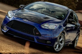 Ford Focus ST3 Spirit Blue | Sync 3, Recaro Leather, снимка 1