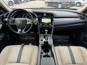 Honda Civic 1.5i-DISTRONIC-KEYLESS-ШИБЕДАХ-ПОДГРЕВ-КОЖА-FULL, снимка 11