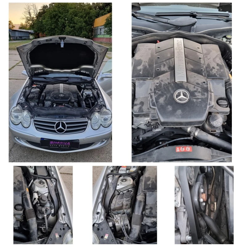 Mercedes-Benz SL 500 Sl500, снимка 8 - Автомобили и джипове - 47626132