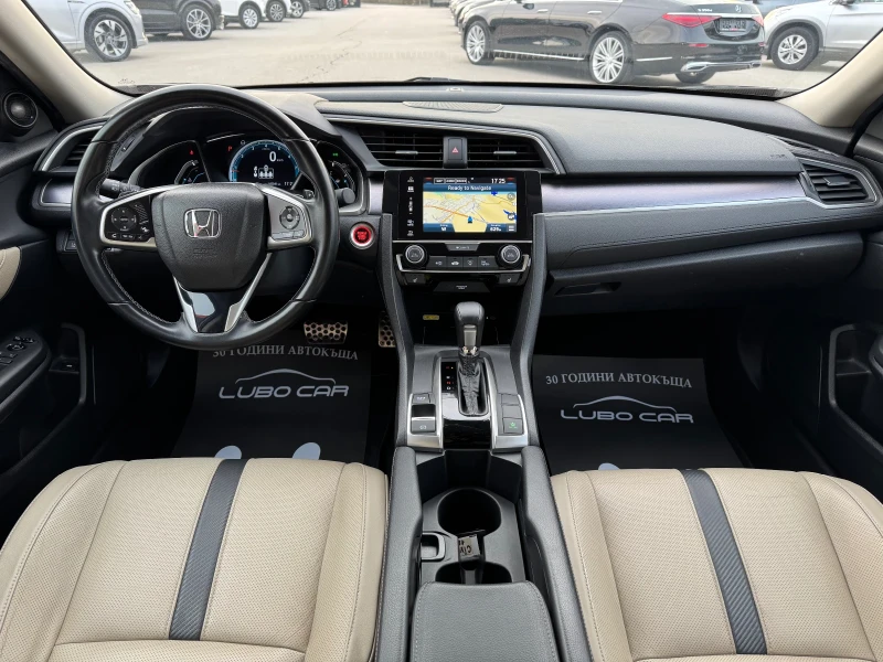 Honda Civic 1.5i-DISTRONIC-KEYLESS-ШИБЕДАХ-ПОДГРЕВ-КОЖА-FULL, снимка 11 - Автомобили и джипове - 49605740