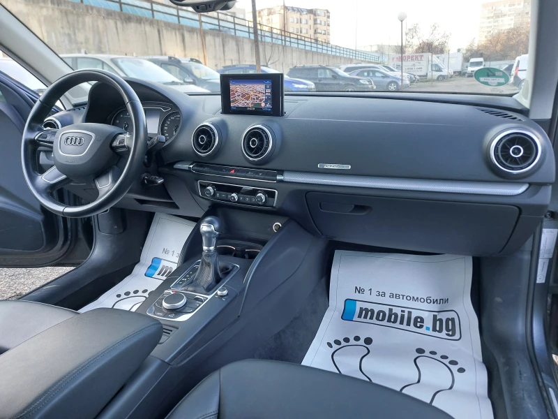 Audi A3 1.4TGi AUTOMATIC NAVI КОЖА ТОП ИЗПЪЛНЕНИЕ, снимка 13 - Автомобили и джипове - 52541698