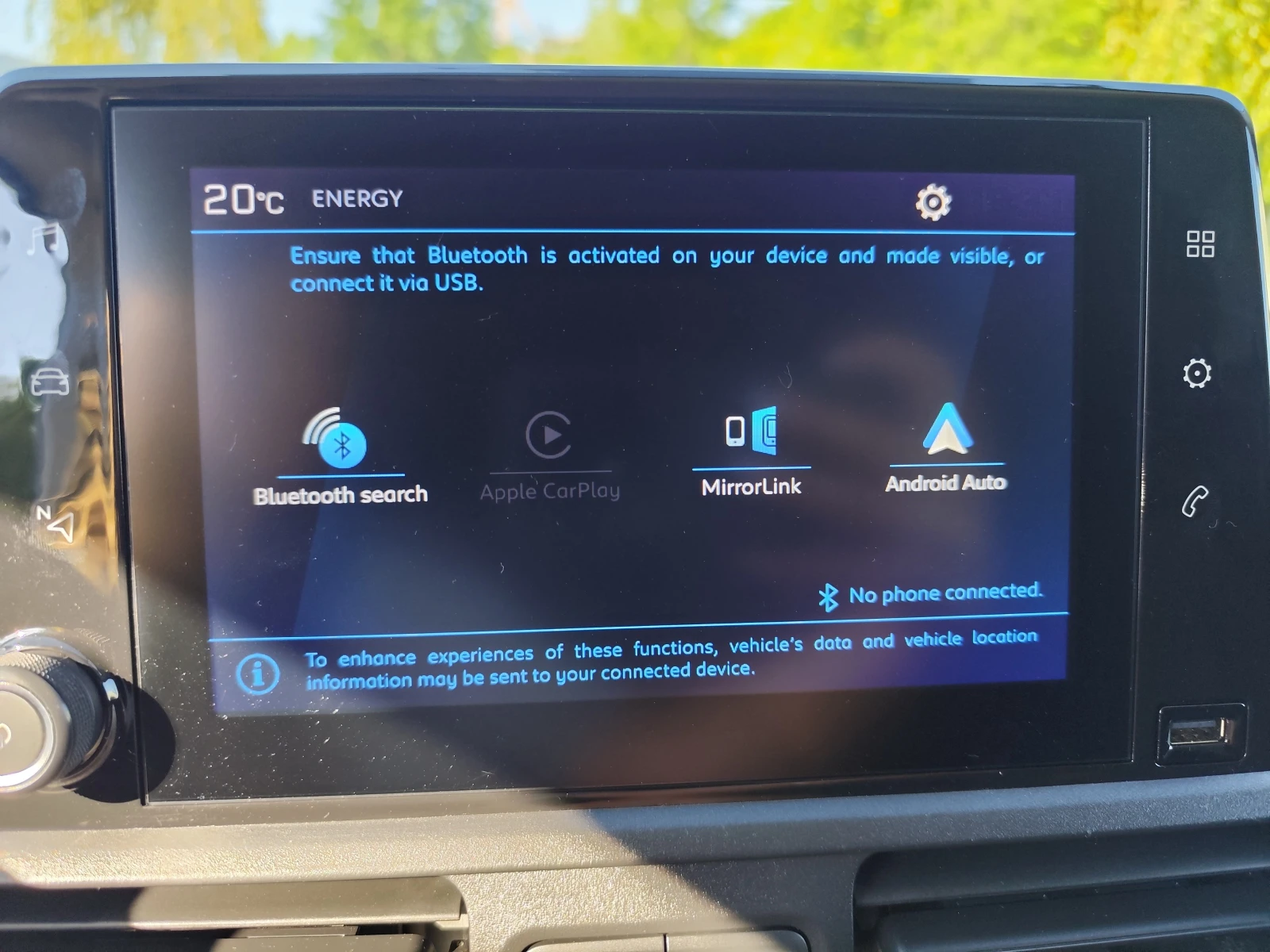 Peugeot Partner 1.5HDi* CARPLAY* ПАРКТРОНИК* ЕURO 6D* 3 MECTA* , снимка 10 - Автомобили и джипове - 55536807