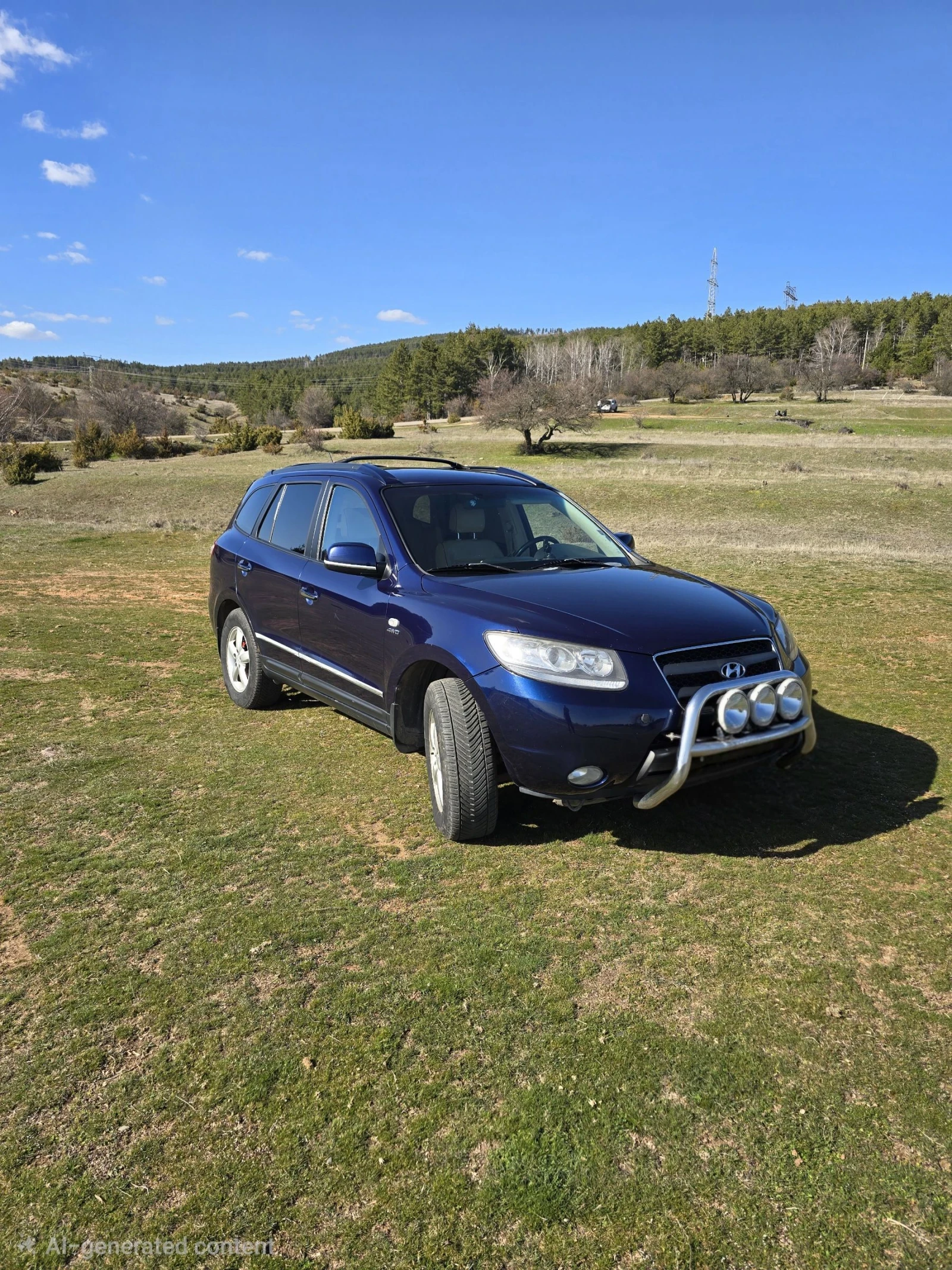 Hyundai Santa fe 2.2 CRDi 4WD 155кс ВСИЧКИ ЕКСТРИ, снимка 2 - Автомобили и джипове - 53865682
