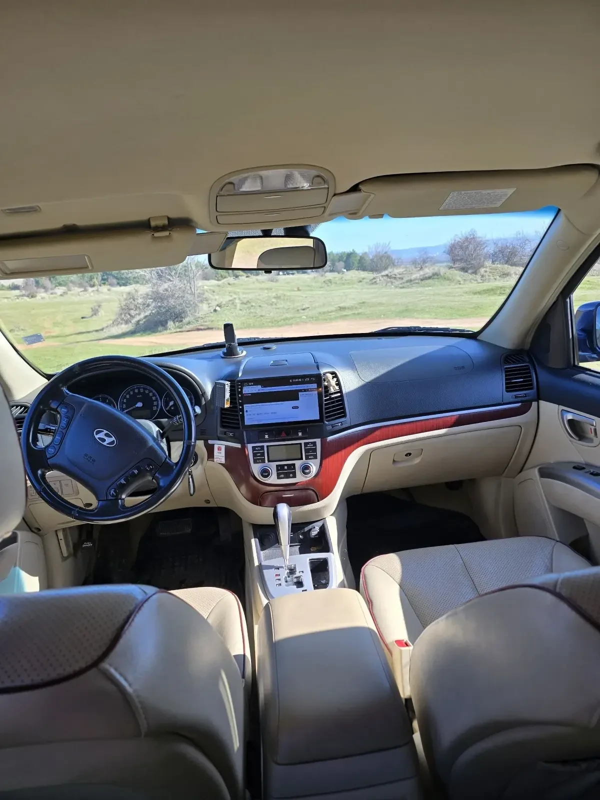 Hyundai Santa fe 2.2 CRDi 4WD 155кс ВСИЧКИ ЕКСТРИ, снимка 9 - Автомобили и джипове - 53865682