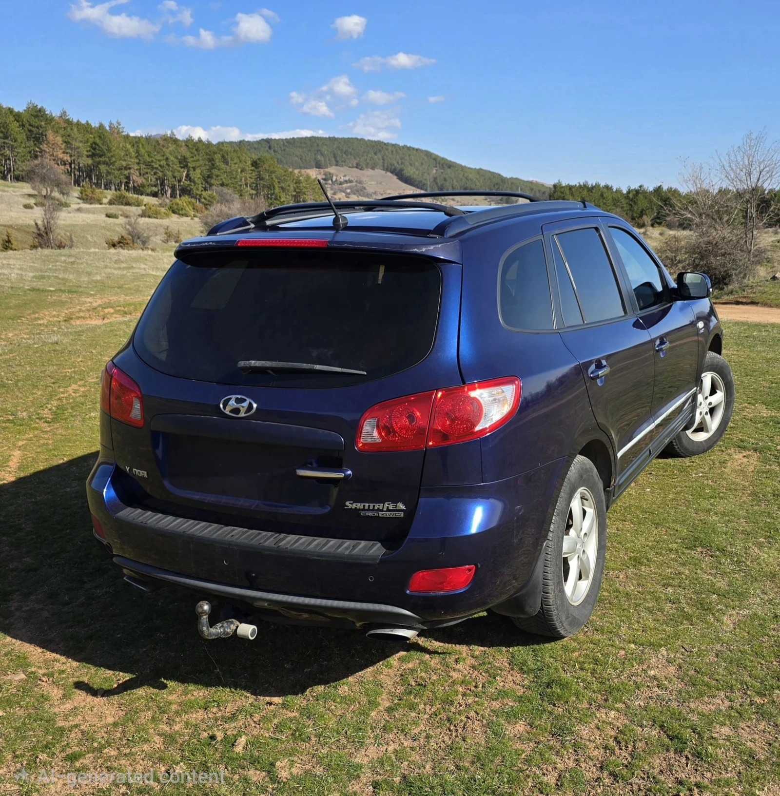 Hyundai Santa fe 2.2 CRDi 4WD 155кс ВСИЧКИ ЕКСТРИ, снимка 5 - Автомобили и джипове - 53865682