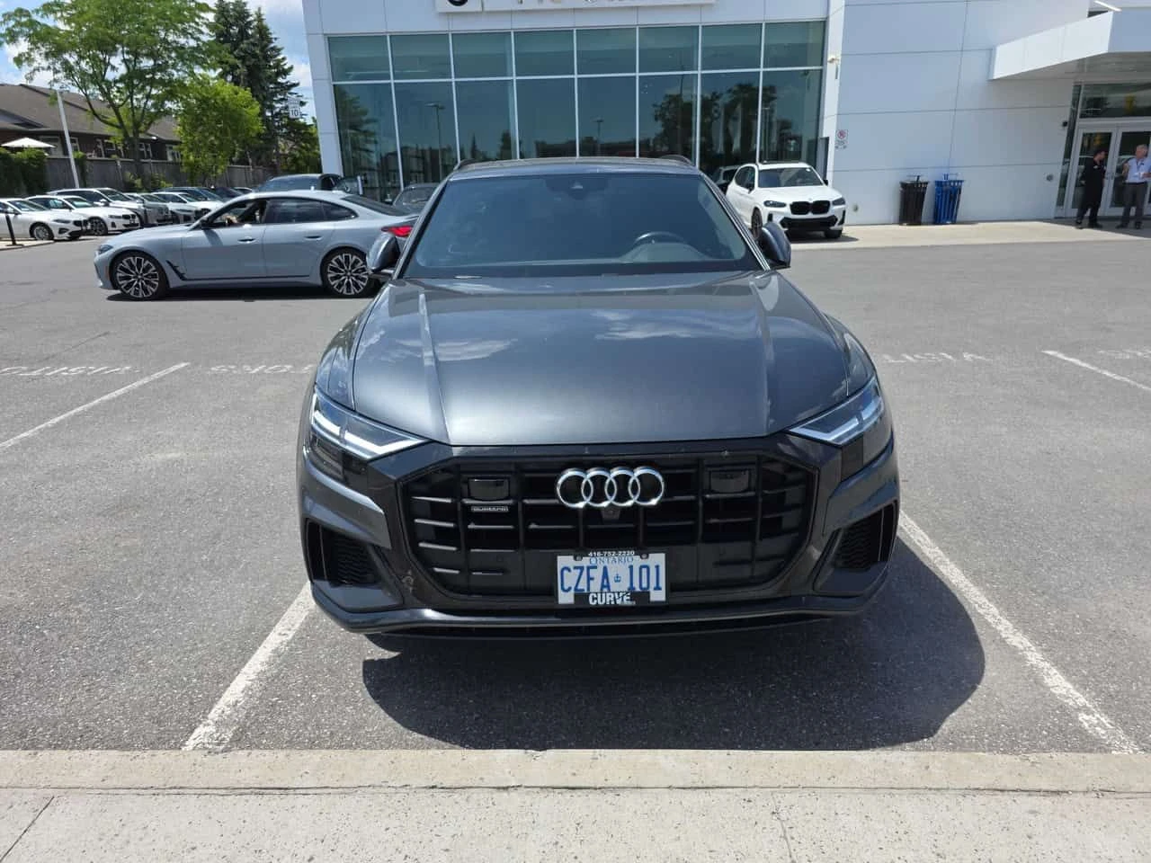 Audi Q8 Progressiv/ОБДУХВАНЕ/ПАНОРАМА/ДИСТРОНИК/360, снимка 2 - Автомобили и джипове - 55240122