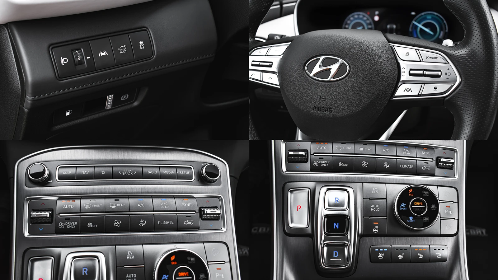 Hyundai Santa fe 1.6 T-GDi PREMIUM Plug-in Hybrid 6+ 1 seat 4x4 Aut, снимка 14 - Автомобили и джипове - 55406256