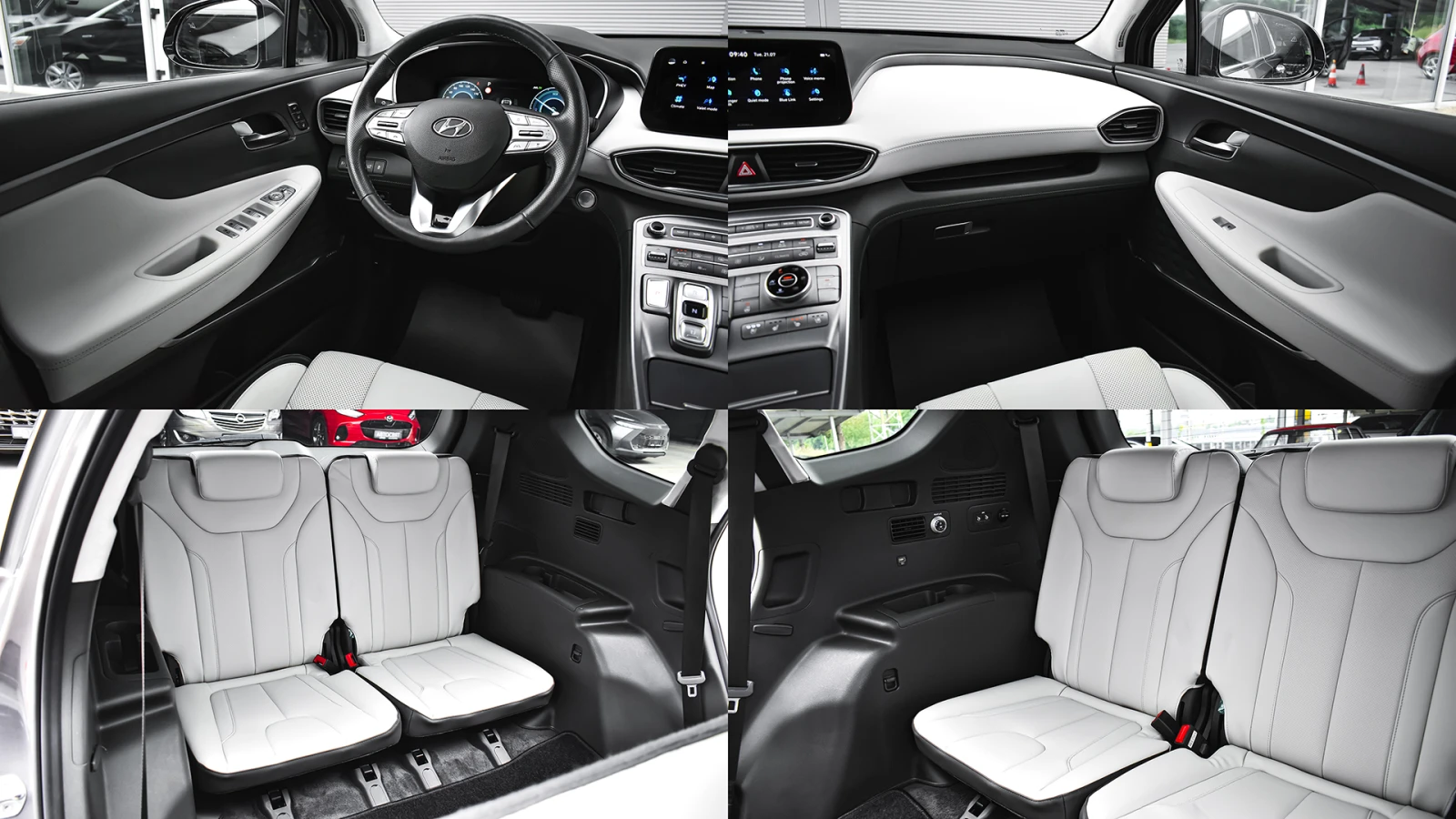 Hyundai Santa fe 1.6 T-GDi PREMIUM Plug-in Hybrid 6+ 1 seat 4x4 Aut, снимка 13 - Автомобили и джипове - 55406256