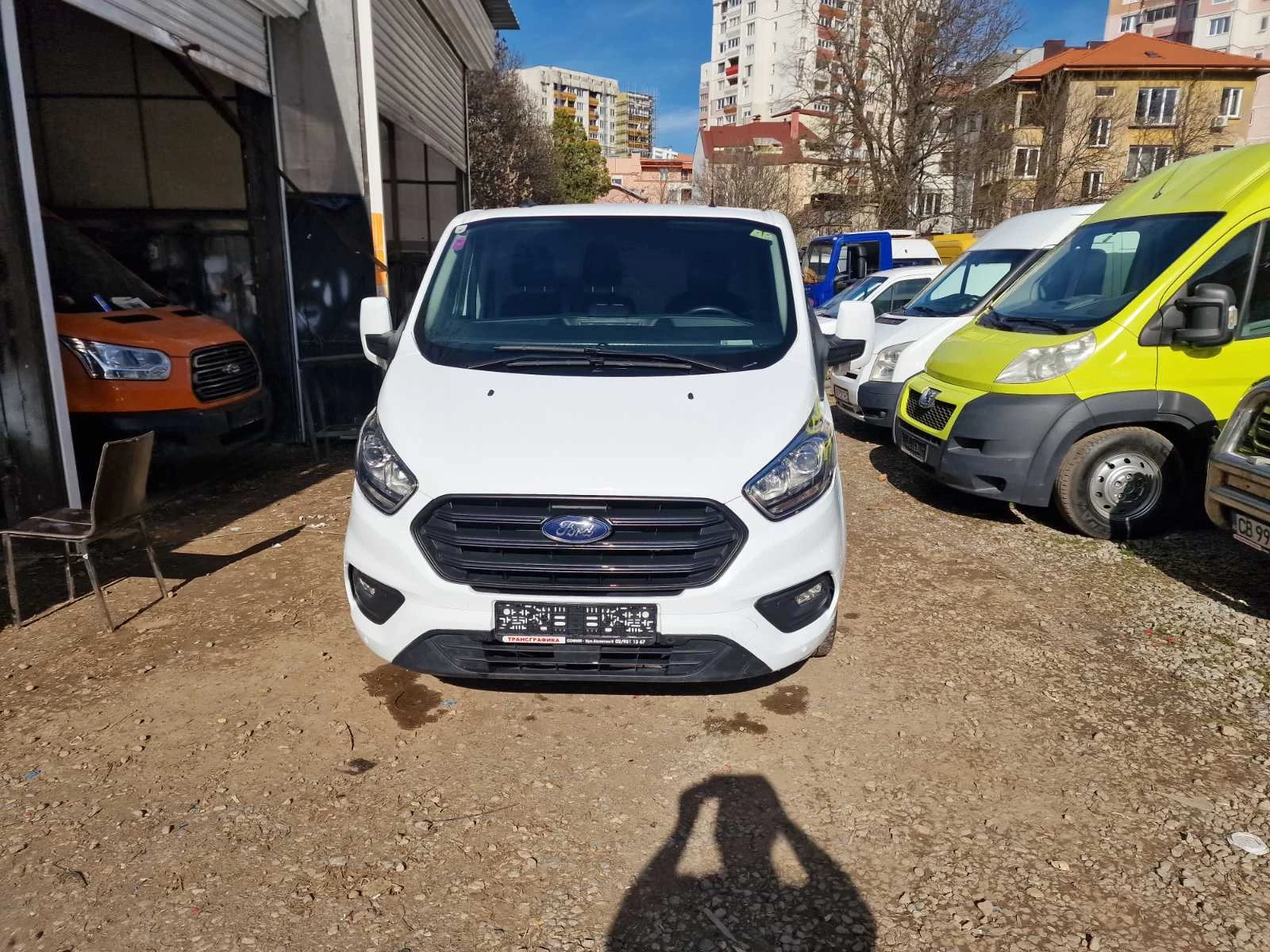 Ford Transit Custom 2.0TDCi, снимка 4 - Бусове и автобуси - 54236989