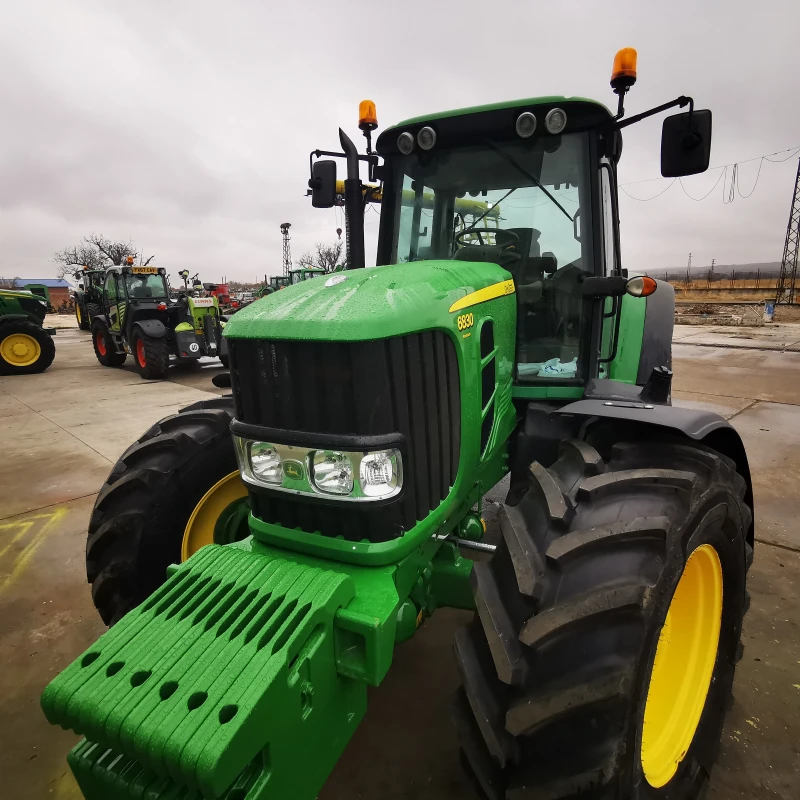 Трактор John Deere 6830 Premium лизинг с първоначална вноска 20 %, снимка 2 - Селскостопанска техника - 43596433