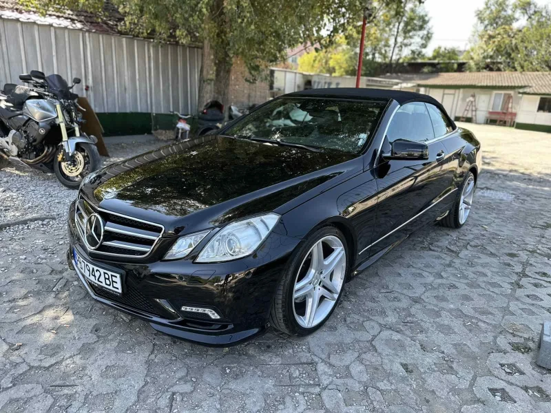 Mercedes-Benz E 350 Кабрио AMG, снимка 4 - Автомобили и джипове - 48423075