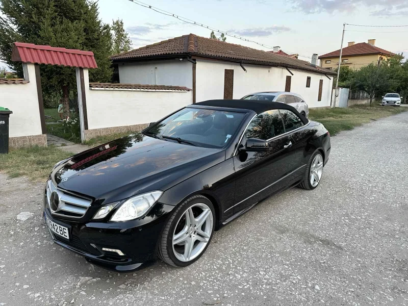 Mercedes-Benz E 350 Кабрио AMG, снимка 1 - Автомобили и джипове - 47782198