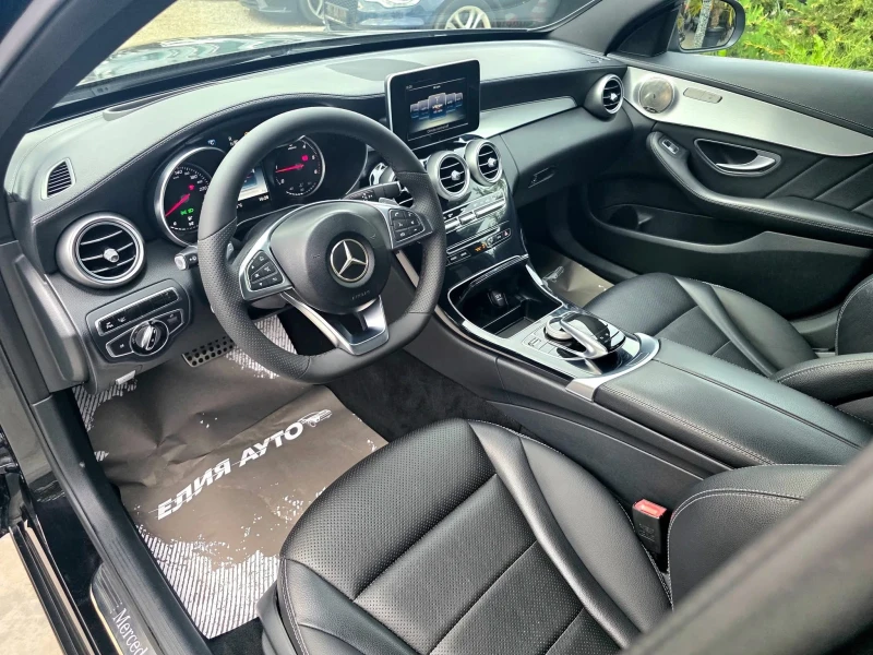 Mercedes-Benz C 220 D FULL AMG LINE BURMEISTER ЛИЗИНГ 100%, снимка 13 - Автомобили и джипове - 51946312